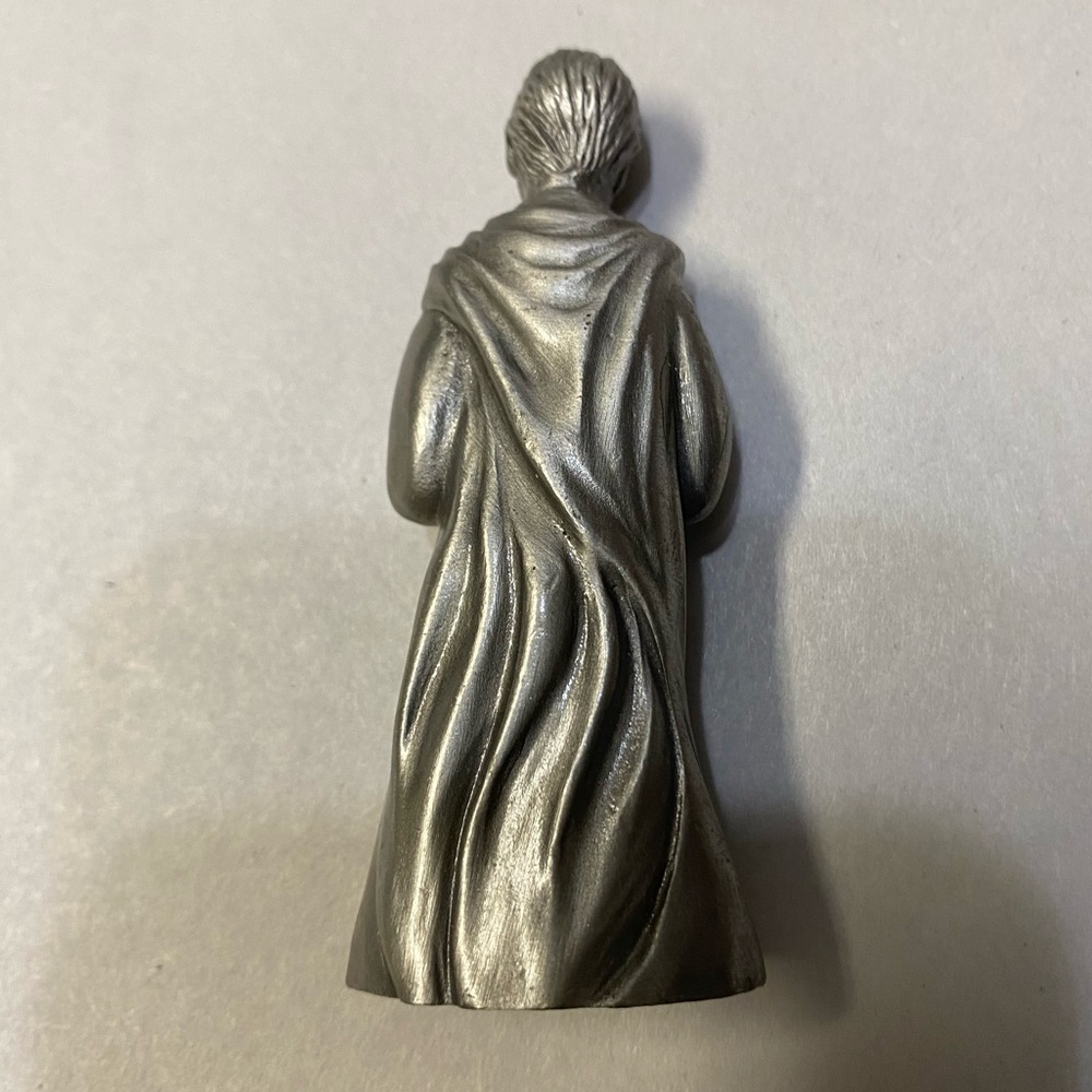 Pewter Saint Joseph Nativity Set Figurine Christmas Holiday Decor - Picture 2 of 7